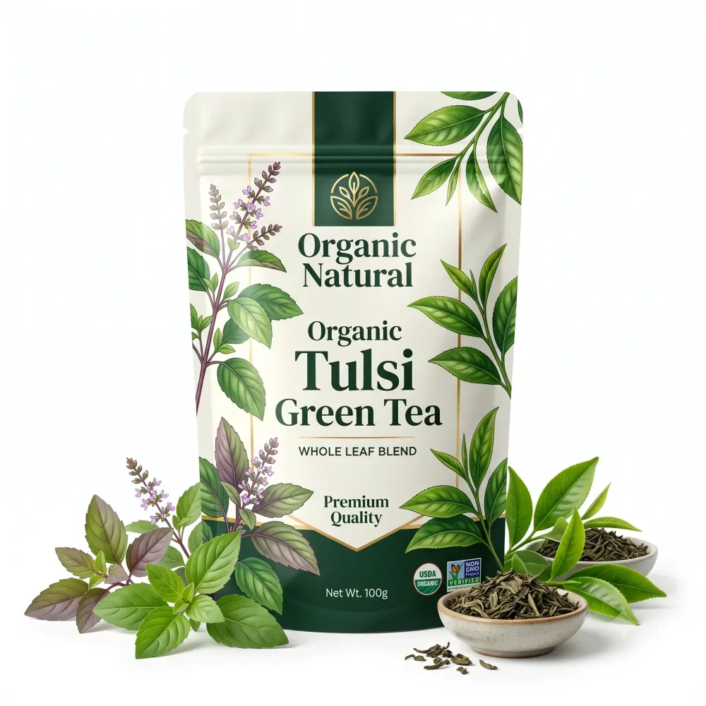 Organic Tulsi Green Tea